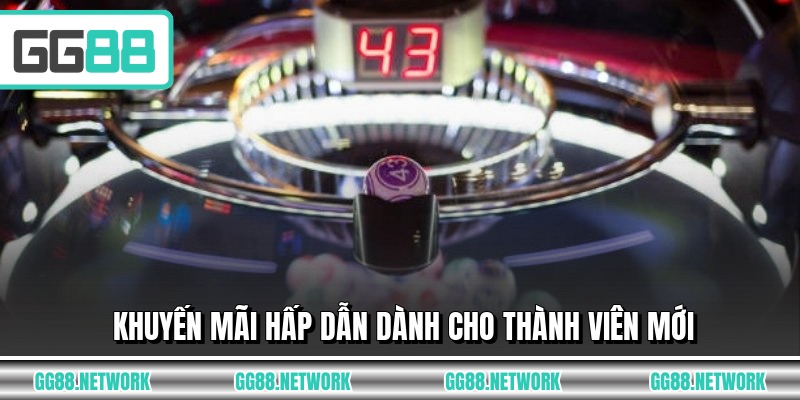Khuyến mãi hấp dẫn dành cho thành viên mới